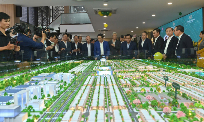 Hình ảnh sự kiên ra mắt dự án tại Tây Ninh ngày 11/11. Ảnh: Phương Uyên